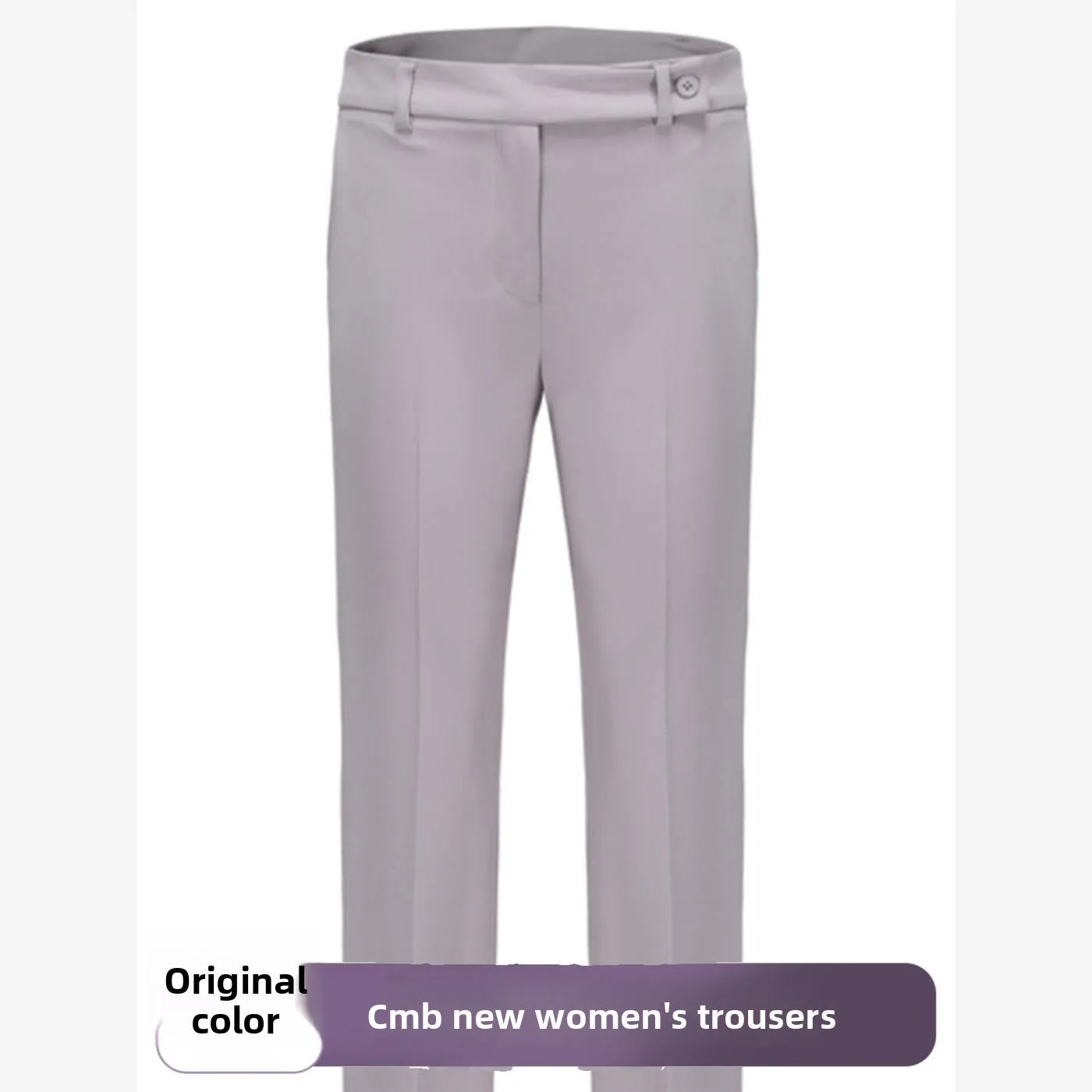 2024 New Women's Workwear Grey Straight Leg Pants Nine-Tenths Length OL Style Regular Thickness Polyester Long Trousers
2024 New Women's Workwear Grey Straight Leg Pants Nine-Tenths Length OL Style Regular Thickness Polyester Long Trousers