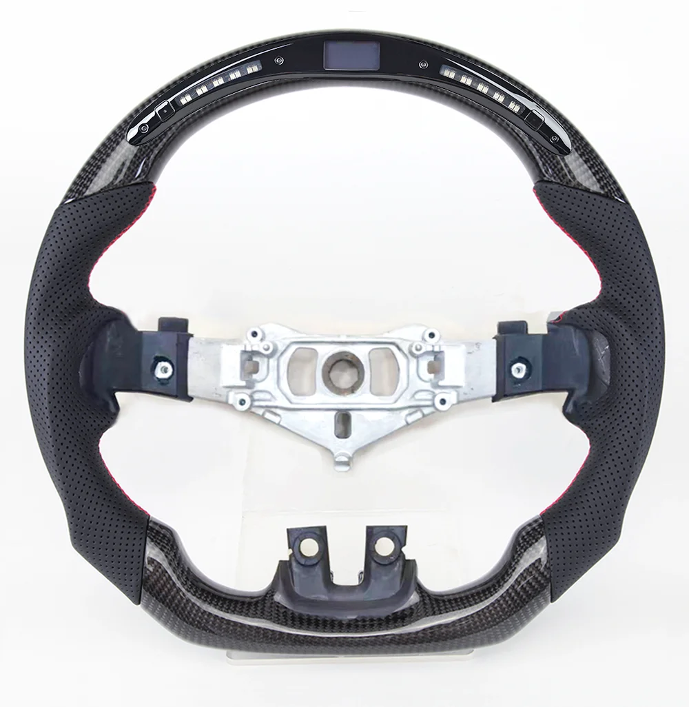 Custom Led Rpm Steering Wheel Fit For 2015 Dodge Challenger Charger Srt 2012 Racing Car Real Carbon Fiber Steering Wheel
Custom Led Rpm Steering Wheel Fit For 2015 Dodge Challenger Charger Srt 2012 Racing Car Real Carbon Fiber Steering Wheel