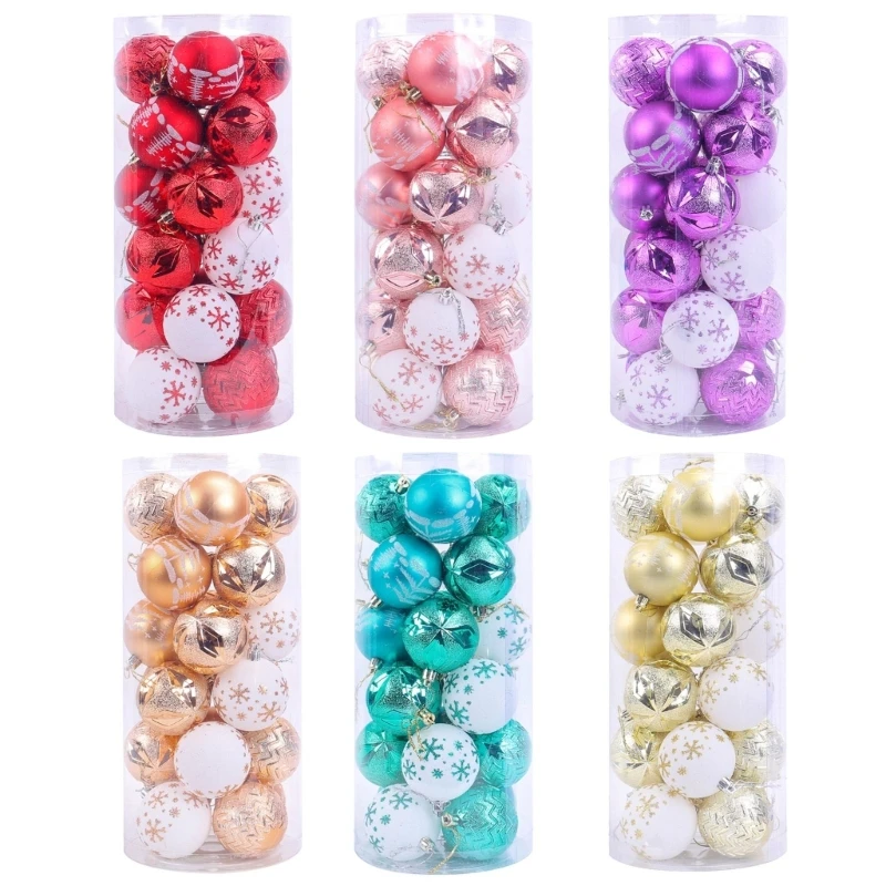 24Pcs Bright Christmas Sphere Hanging Ornament for Festival Home Embellishment Dropship
24Pcs Bright Christmas Sphere Hanging Ornament for Festival Home Embellishment Dropship