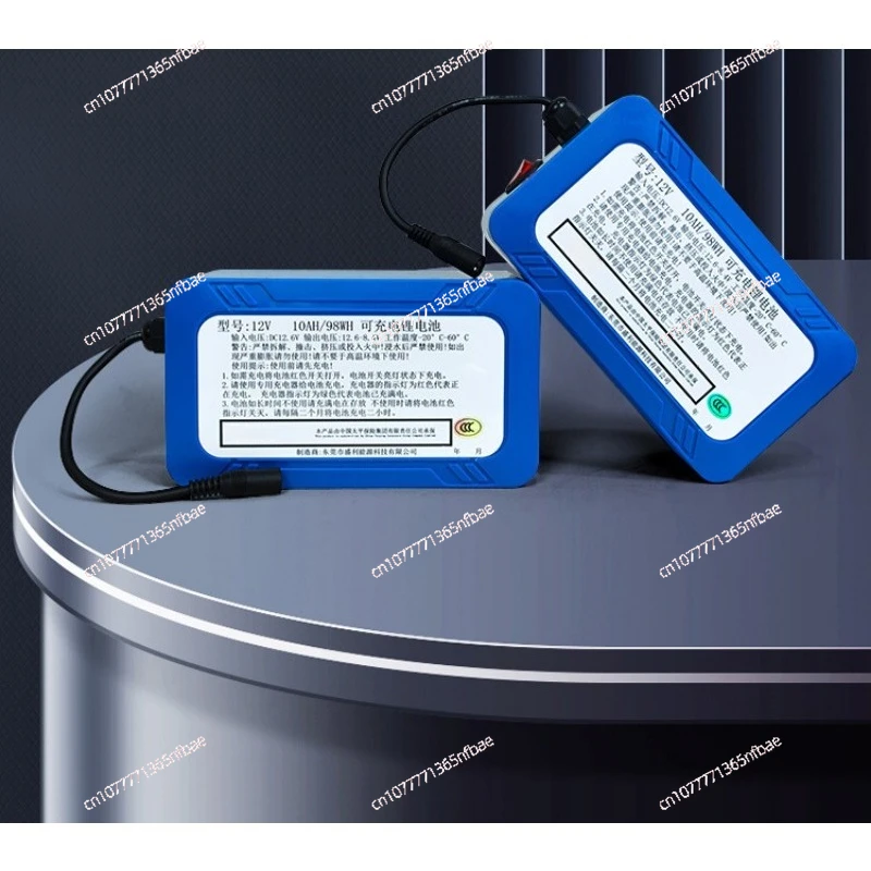 12V10Ah lithium battery 10000mh cartoon doll clothing accessories 5521/5525 interface battery pack
12V10Ah lithium battery 10000mh cartoon doll clothing accessories 5521/5525 interface battery pack