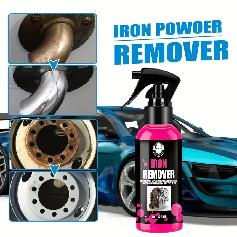 All-Purpose Rust Remover Spray 1PC- 120ML, Fast-Acting Iron Oxidation Eliminator, Restores Shine, Safe on Various Surfaces
All-Purpose Rust Remover Spray 1PC- 120ML, Fast-Acting Iron Oxidation Eliminator, Restores Shine, Safe on Various Surfaces