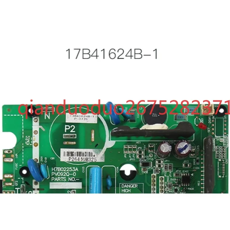 Подходит для модуля преобразования частоты вентилятора кондиционера Hitachi 17B41624B-1.
Подходит для модуля преобразования частоты вентилятора кондиционера Hitachi 17B41624B-1.