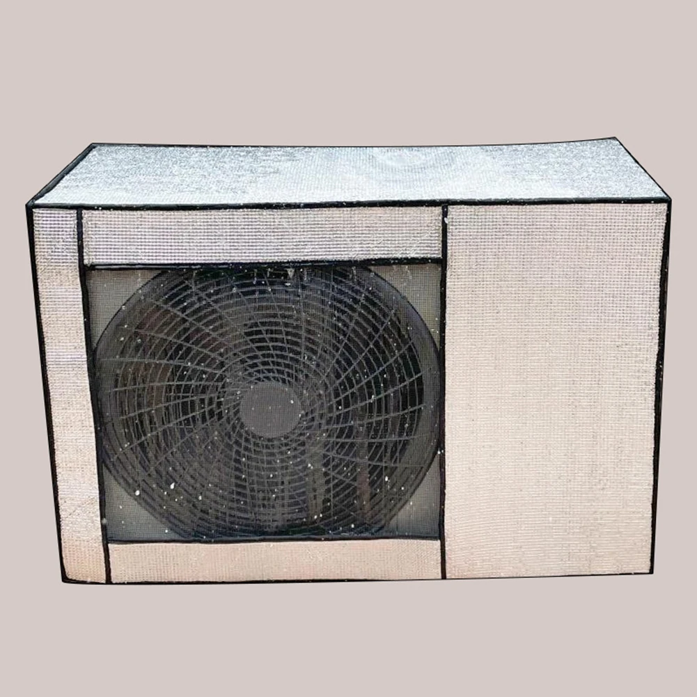 Чехол для уличного кондиционера из алюминиевой фольги и полиэстера для защиты от солнца, непогоды и эффективного отвода тепла
Чехол для уличного кондиционера из алюминиевой фольги и полиэстера для защиты от солнца, непогоды и эффективного отвода тепла