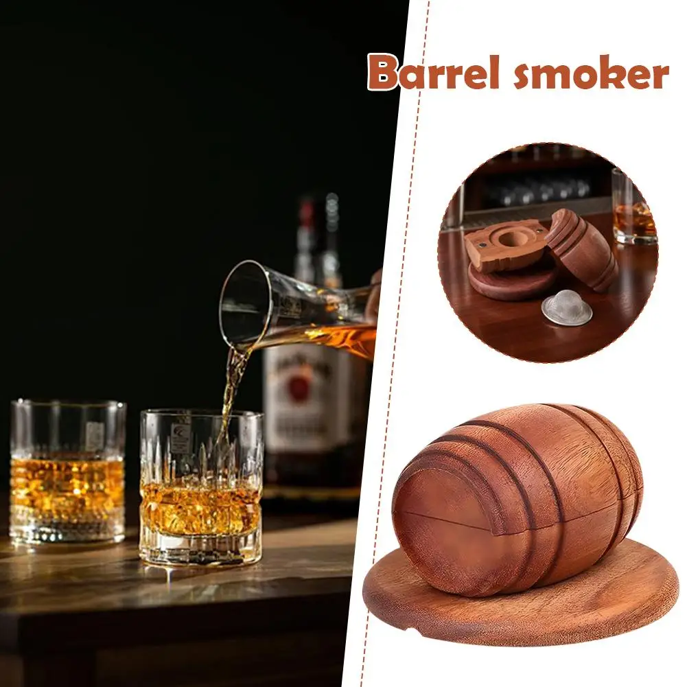 Набор бочек для копченого вина в стиле ретро, инструмент для приправ для бара, коктейльная бочка, набор для курильщика, подарки для виски на день рождения для любителей виски
Набор бочек для копченого вина в стиле ретро, инструмент для приправ для бара, коктейльная бочка, набор для курильщика, подарки для виски на день рождения для любителей виски