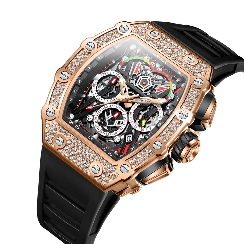 ONOLA Watch For Men Women Fashion Business Wristwatch Automatic Square Hollow Casual Luxury Waterproof Mechanic Watches
ONOLA Watch For Men Women Fashion Business Wristwatch Automatic Square Hollow Casual Luxury Waterproof Mechanic Watches