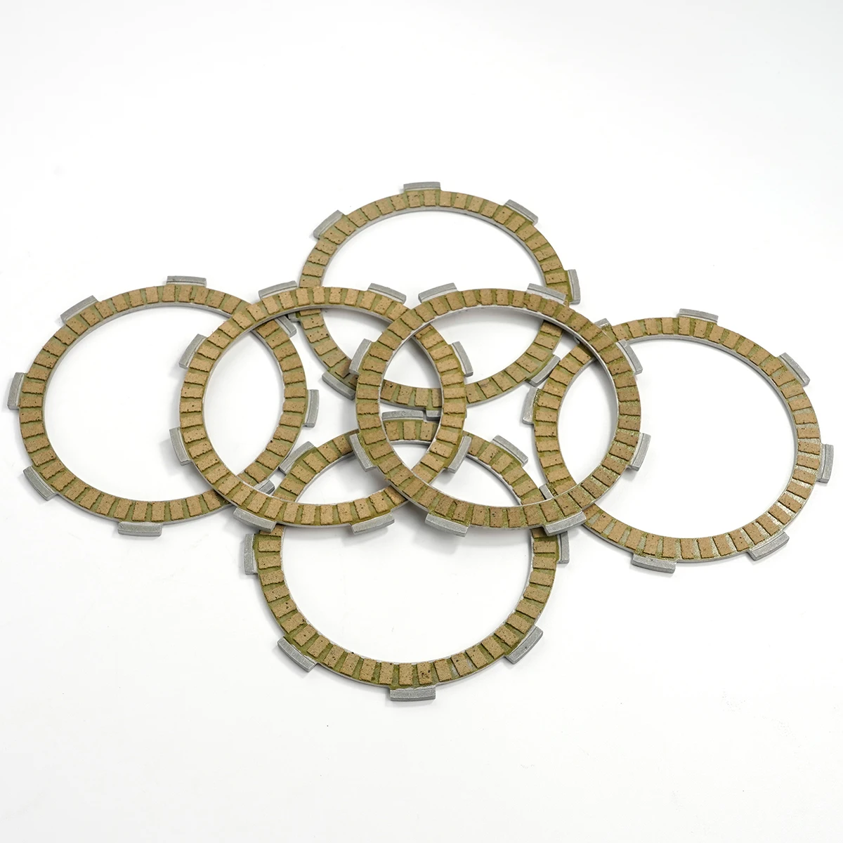 LOPOR 6Pcs Motorcycle Fibrous Clutch Discs For KAWASAKI KX80 98-00 KX85 01-23 KX85-II 08-22 KX85L 21 KX10 98-21 KMX125 86-87
LOPOR 6Pcs Motorcycle Fibrous Clutch Discs For KAWASAKI KX80 98-00 KX85 01-23 KX85-II 08-22 KX85L 21 KX10 98-21 KMX125 86-87