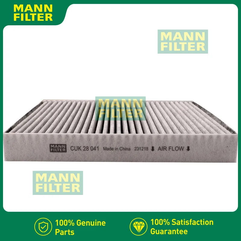 CUK28041 For LIXIANG L7 1.5T L2E15M 2022 - Present X0390000206 MANN FILTER AIR CABIN FILTER Cabon Filter
CUK28041 For LIXIANG L7 1.5T L2E15M 2022 - Present X0390000206 MANN FILTER AIR CABIN FILTER Cabon Filter