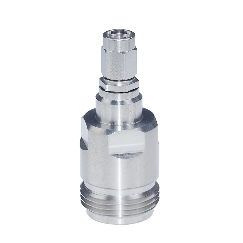 Адаптер N-гнездо на SSMA-штекер DC26G для миллиметровых волн, адаптер из нержавеющей стали N-SSMA-KJ
Адаптер N-гнездо на SSMA-штекер DC26G для миллиметровых волн, адаптер из нержавеющей стали N-SSMA-KJ