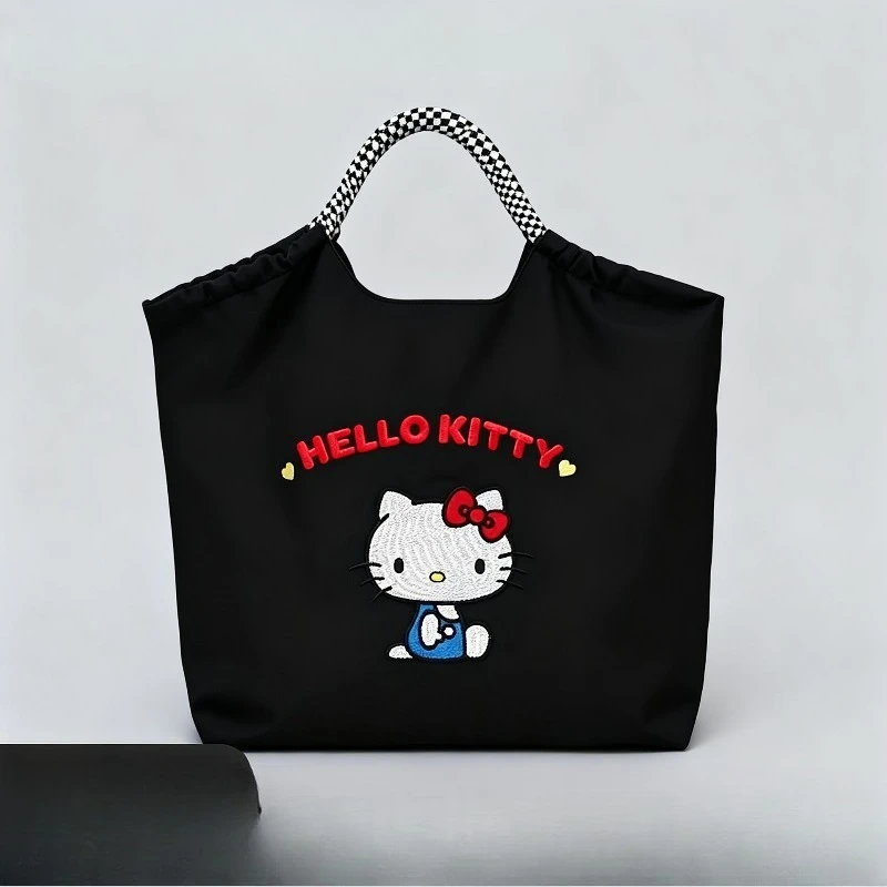 Hello Kitty Environmental Shopping Embroidered Nylon Cartoon New Handheld Single Shoulder Crossbody Commuter Women Bag Wholesale
Hello Kitty Environmental Shopping Embroidered Nylon Cartoon New Handheld Single Shoulder Crossbody Commuter Women Bag Wholesale