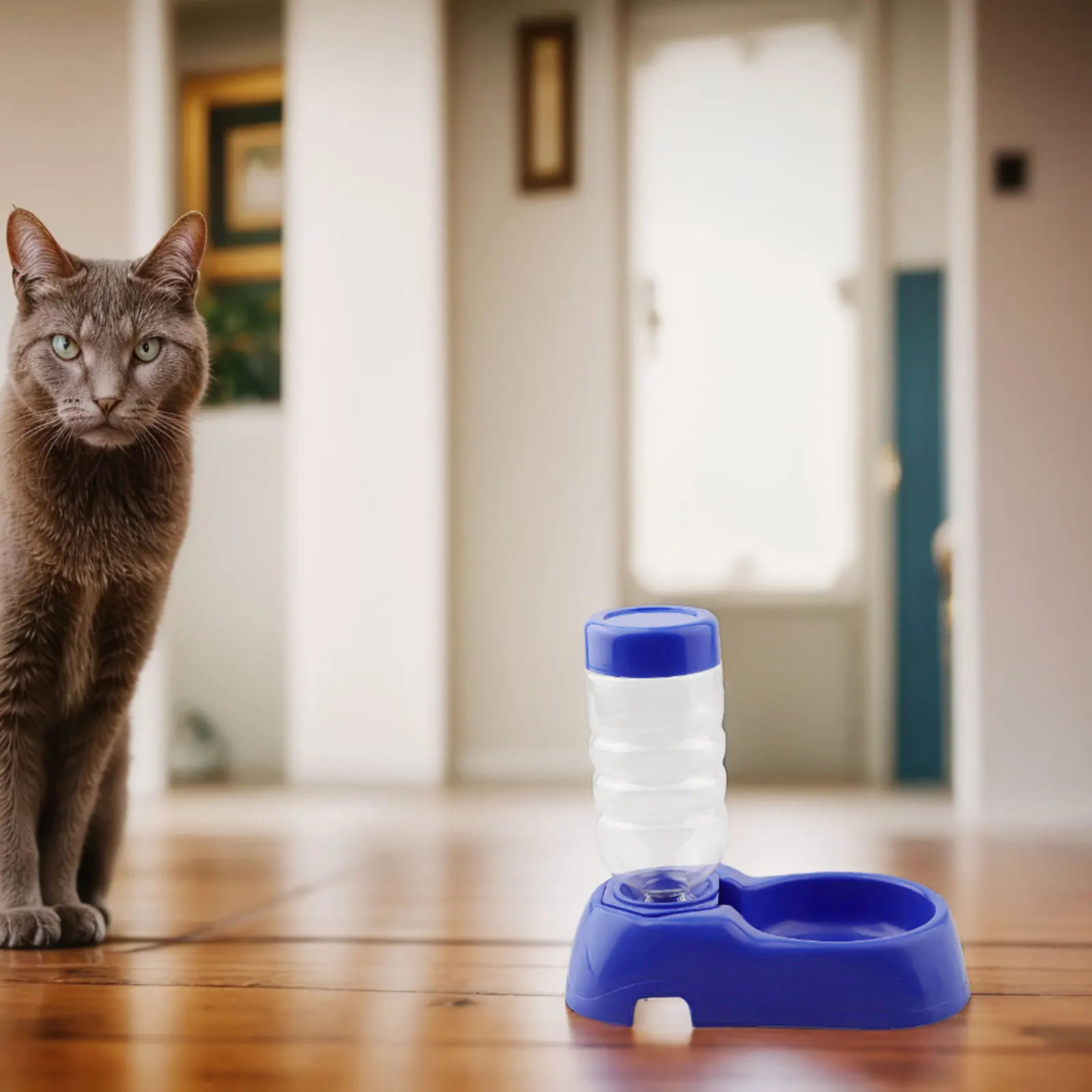 Plastic Water Bottle Dog Automatic Feeder Water Dispenser Dog Water Dispenser Feeder Drinker Pet Feeding Bowl High Quality
Plastic Water Bottle Dog Automatic Feeder Water Dispenser Dog Water Dispenser Feeder Drinker Pet Feeding Bowl High Quality