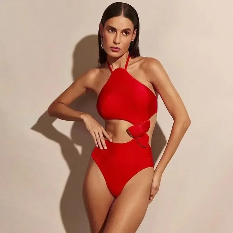 New 3D 3D Floral Sexy European and American Hanging Neck 2 One-piece Swimsuit Women's Swimsuit Set Chiffon Wrapped Skirt
New 3D 3D Floral Sexy European and American Hanging Neck 2 One-piece Swimsuit Women's Swimsuit Set Chiffon Wrapped Skirt