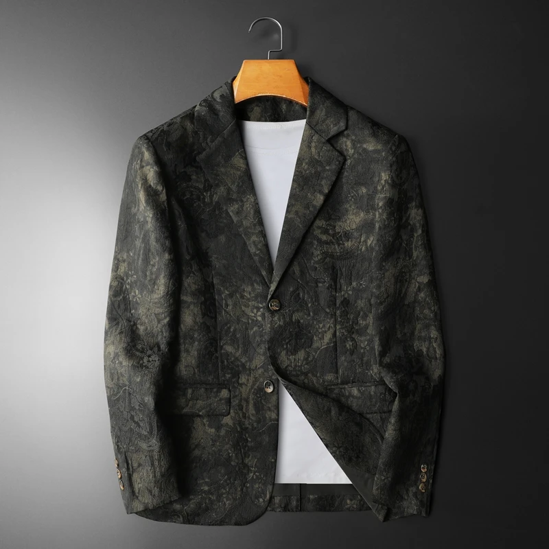 2025 The main push new explosive pattern fashion casual suit jacket soft and comfortable men single west
2025 The main push new explosive pattern fashion casual suit jacket soft and comfortable men single west