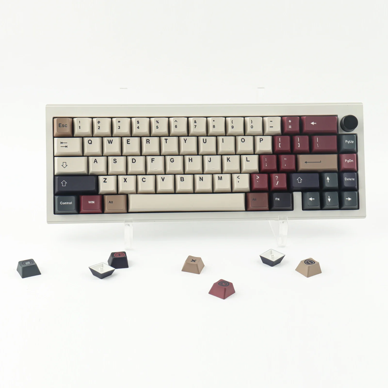 Mixed lamp keycap 136 keys Original height PBT material Full five-sided sublimation
Mixed lamp keycap 136 keys Original height PBT material Full five-sided sublimation