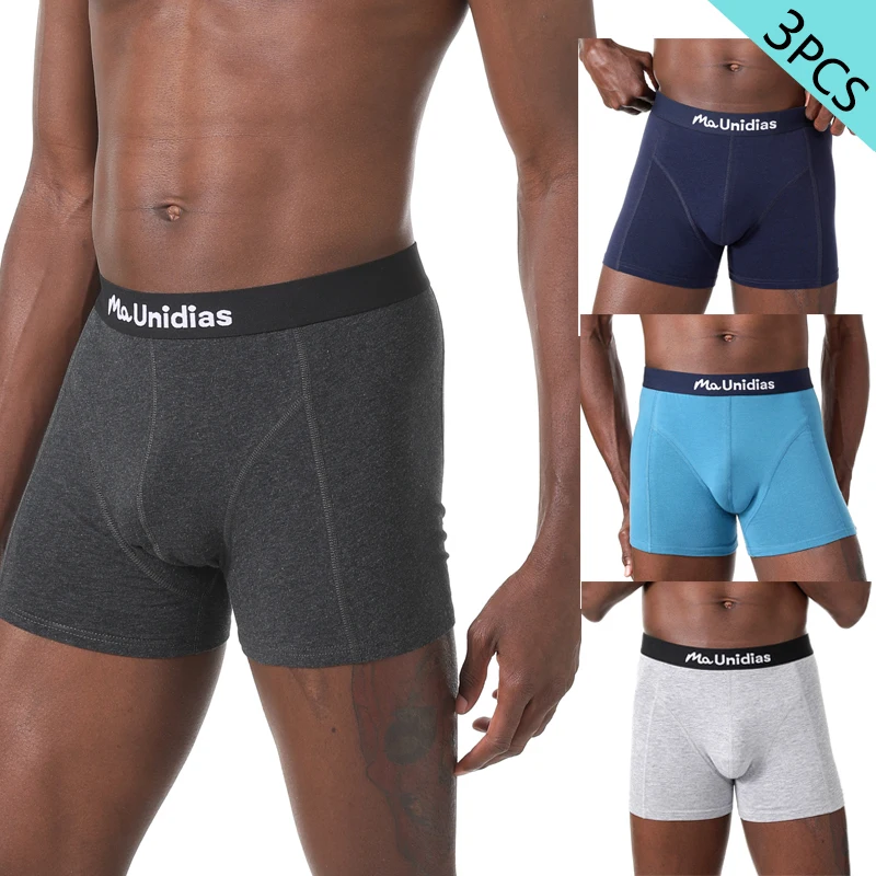 Men Boxer Shorts Elastic Cotton Stretch Breathable Gift Underpants 3Pcs Men Daily Gentle
Men Boxer Shorts Elastic Cotton Stretch Breathable Gift Underpants 3Pcs Men Daily Gentle
