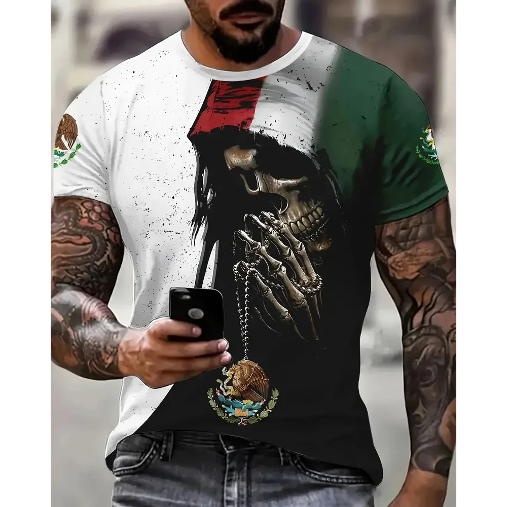 Mexico Vintage Ethnic Pattern Print Men's T Shirt Crew Neck Casual Comfy Tees Tshirts Outdoor Men's Design Oversized Clothing
Mexico Vintage Ethnic Pattern Print Men's T Shirt Crew Neck Casual Comfy Tees Tshirts Outdoor Men's Design Oversized Clothing