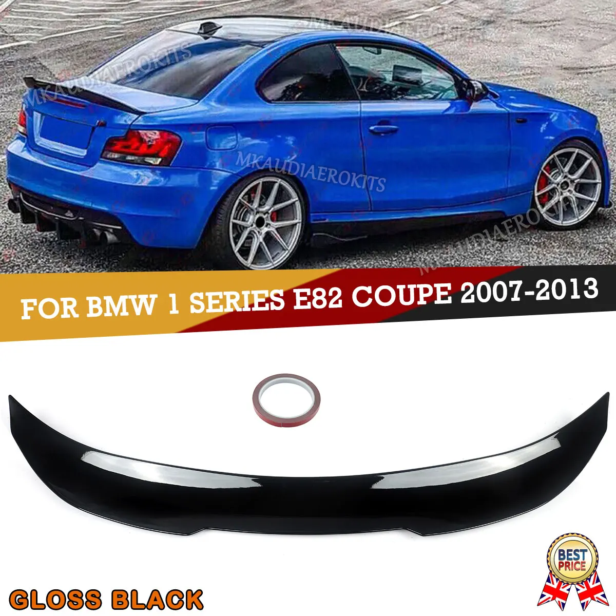 PSM Style Rear Spoiler For 2007-2013 BMW 1 Series E82 Coupe 128i 135i Glossy Black Rear Tail Wing Trunk Spoilers Wing Body Kit
PSM Style Rear Spoiler For 2007-2013 BMW 1 Series E82 Coupe 128i 135i Glossy Black Rear Tail Wing Trunk Spoilers Wing Body Kit