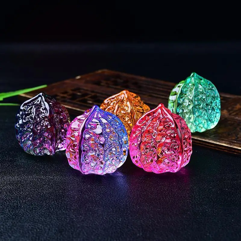 Стеклянный орех ручной работы, массажный мяч для фитнеса, мяч для упражнений на палец, фирменный подарок, желтый кристалл, орнамент из орехового дерева
Стеклянный орех ручной работы, массажный мяч для фитнеса, мяч для упражнений на палец, фирменный подарок, желтый кристалл, орнамент из орехового дерева