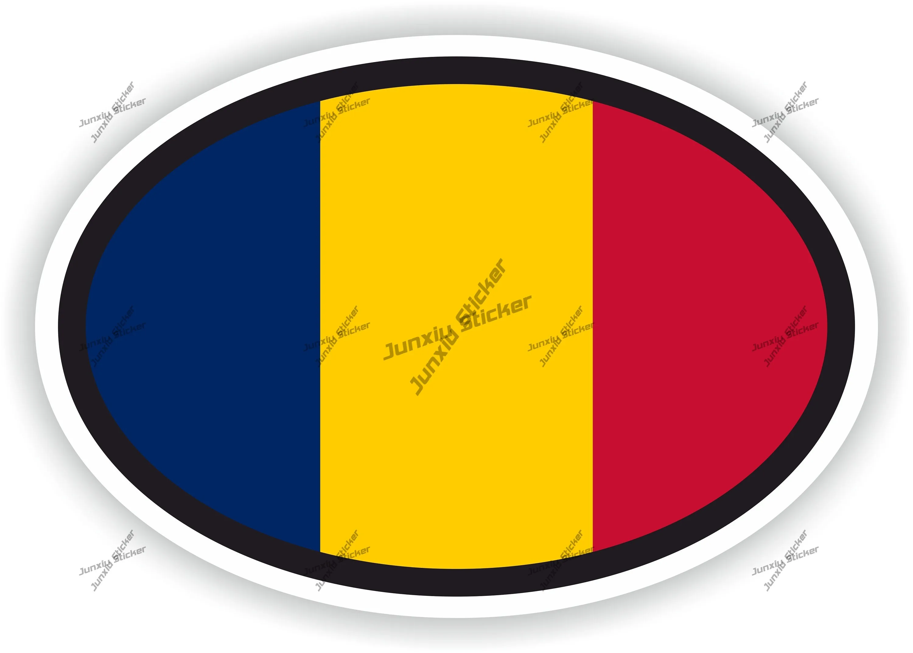 Chad Oval Flag Sticker Vehicle Accessories For Decoration Pegatinas De Coche Laptop Speedboat Decal 4x4 Off Road Reflective-silv
Chad Oval Flag Sticker Vehicle Accessories For Decoration Pegatinas De Coche Laptop Speedboat Decal 4x4 Off Road Reflective-silv
