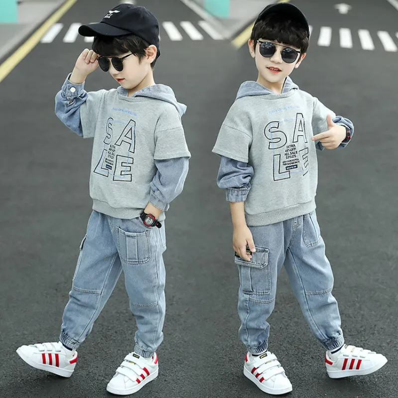Boys Sweatshirts +Pants Cotton 2PCS/Set Kids Sport Suits 2023 Elegant Spring Autumn Sportswear Long Sleeve Children Sets
Boys Sweatshirts +Pants Cotton 2PCS/Set Kids Sport Suits 2023 Elegant Spring Autumn Sportswear Long Sleeve Children Sets