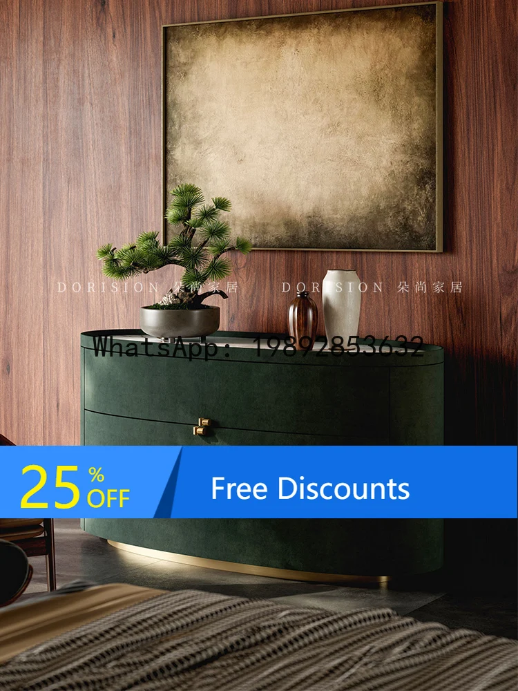 YFY Italian Style Light Luxury Chest of Drawers Room Designer Sideboard Modern Minimalist Entrance Bedroom Storage Cabinet
YFY Italian Style Light Luxury Chest of Drawers Room Designer Sideboard Modern Minimalist Entrance Bedroom Storage Cabinet