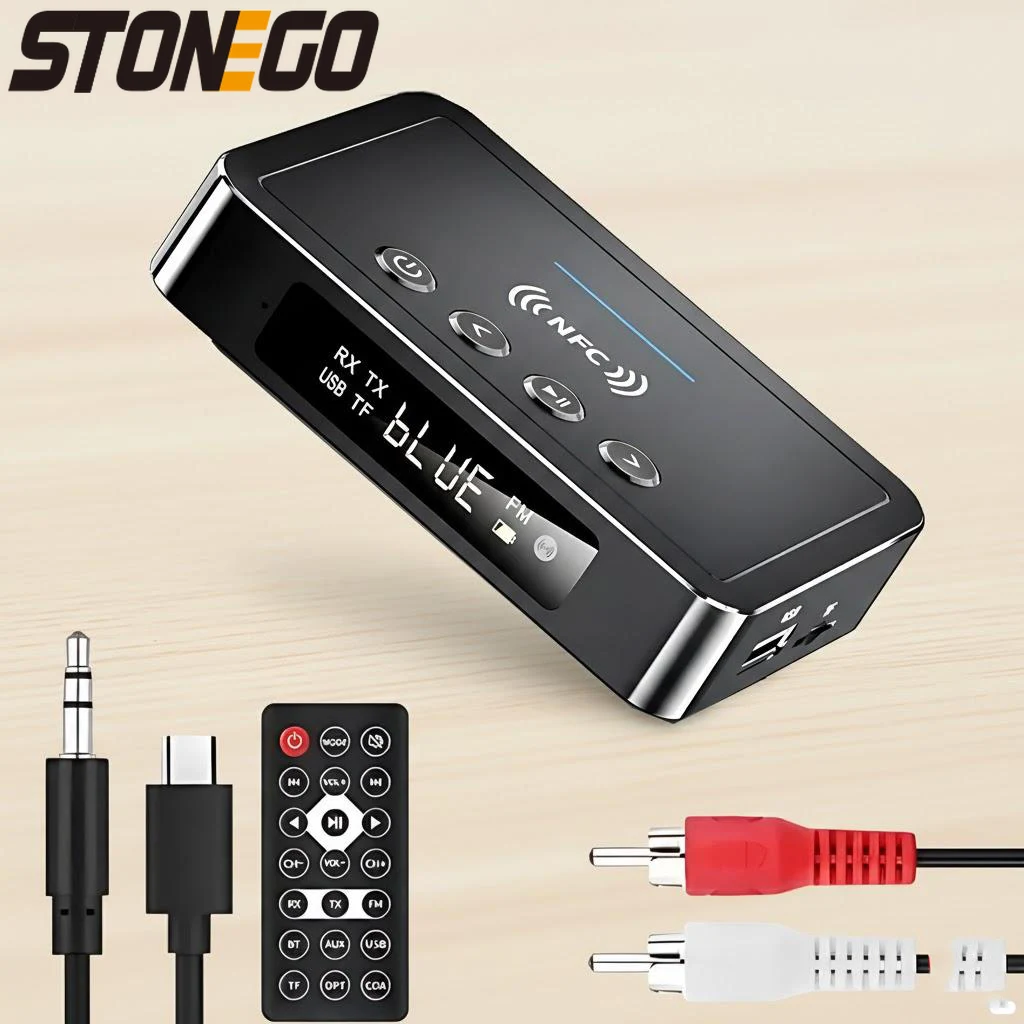 Bluetooth-адаптер 3-в-1 (приемник/передатчик) Bluetooth 5.0 для ПК, беспроводной аудиоплеер, музыкальный донгл с поддержкой NFC
Bluetooth-адаптер 3-в-1 (приемник/передатчик) Bluetooth 5.0 для ПК, беспроводной аудиоплеер, музыкальный донгл с поддержкой NFC