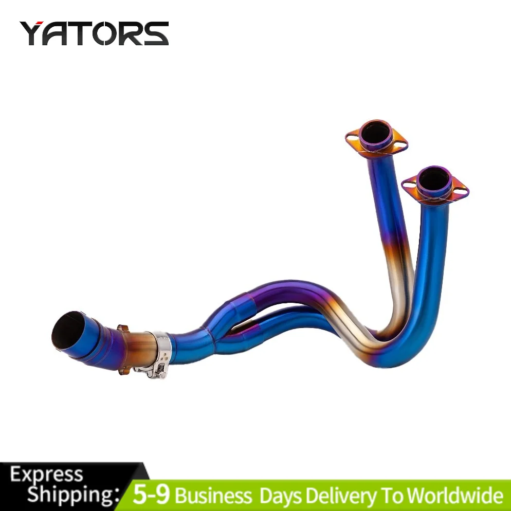 For Kawasaki Ninja 650 Z650 ER6N/F Blue Exhaust Header Front Link Pipe System Exhaust Systems Exhausts Pipes
For Kawasaki Ninja 650 Z650 ER6N/F Blue Exhaust Header Front Link Pipe System Exhaust Systems Exhausts Pipes