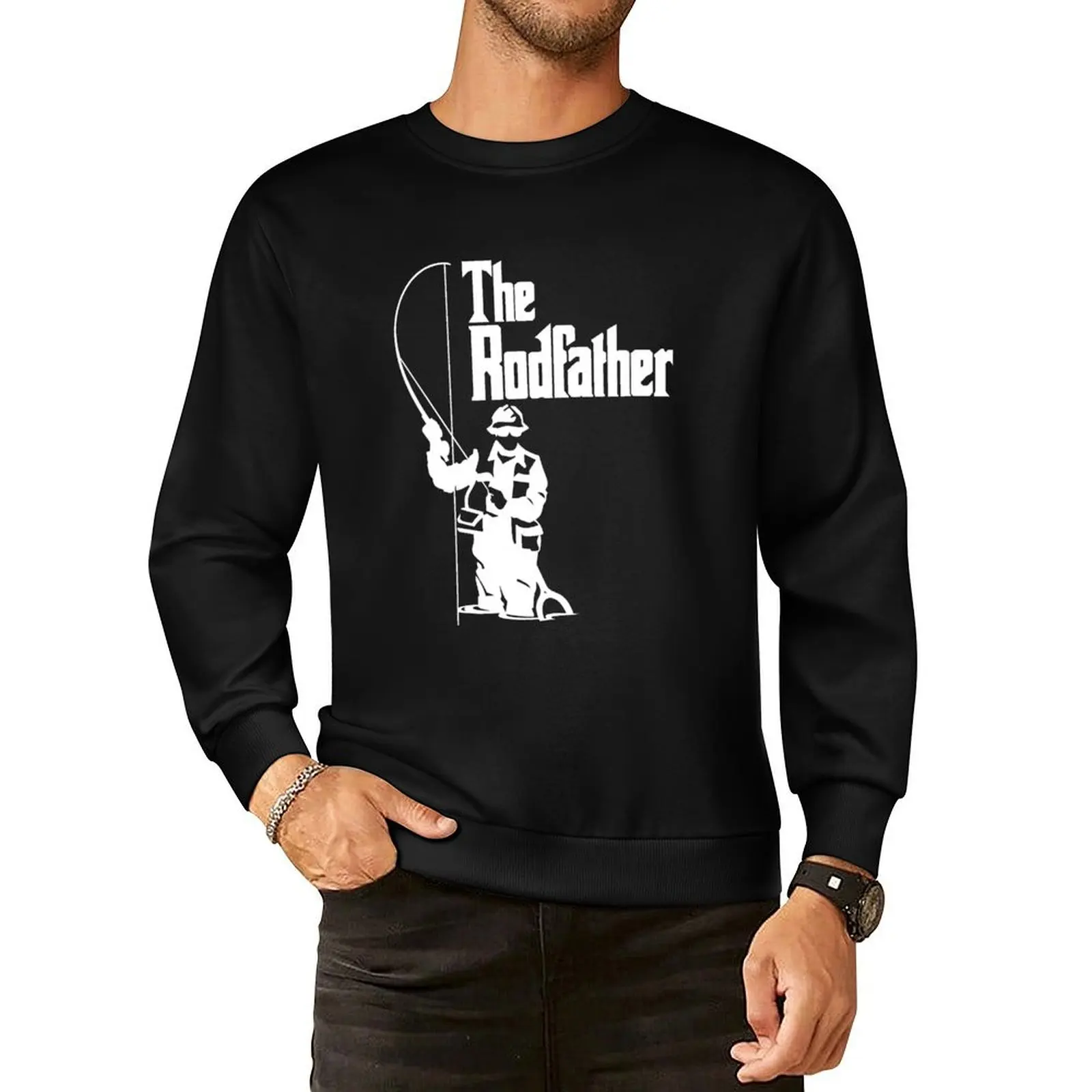 The Rodfather Fishing T Shirt Pullover Hoodie blouse tracksuits new in sweatshirts 
The Rodfather Fishing T Shirt Pullover Hoodie blouse tracksuits new in sweatshirts