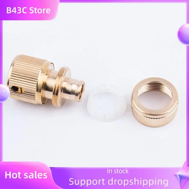 B14C Brass 1/2 Hose Quick Connector Garden Tap Garden Irrigation Hose Connector Pure Copper Adapter 6Pcs
B14C Brass 1/2 Hose Quick Connector Garden Tap Garden Irrigation Hose Connector Pure Copper Adapter 6Pcs