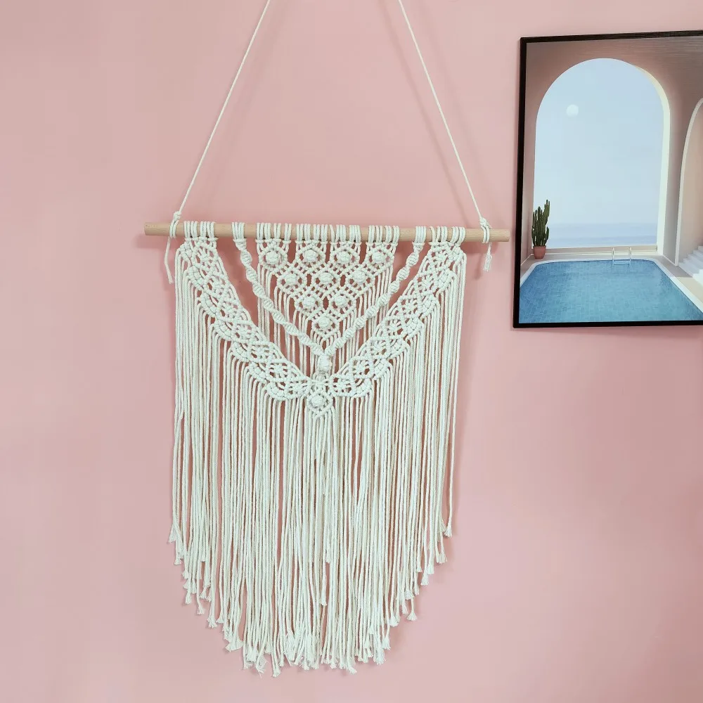 Geometric Patterns Headboard Tapestry Versatile Colors Hand Woven Tapestries Decor Boho Macrame Wall Hanging Decorations Crafts
Geometric Patterns Headboard Tapestry Versatile Colors Hand Woven Tapestries Decor Boho Macrame Wall Hanging Decorations Crafts