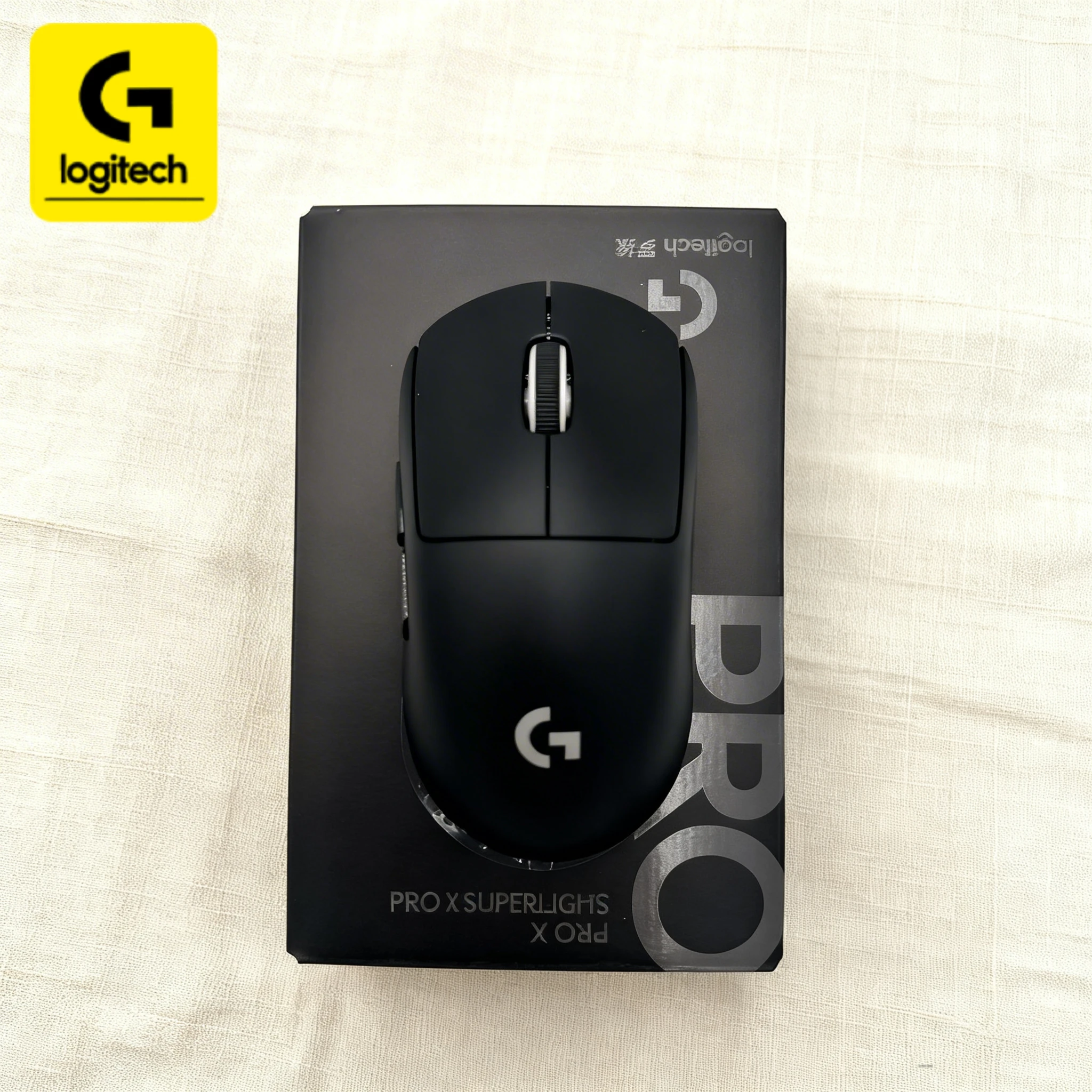 Logitech G PRO X/G304 lightweight mouse, 60 grams, Hero2 sensor, 44k DPI, 8kHz, 5 fully programmable buttons.
Logitech G PRO X/G304 lightweight mouse, 60 grams, Hero2 sensor, 44k DPI, 8kHz, 5 fully programmable buttons.