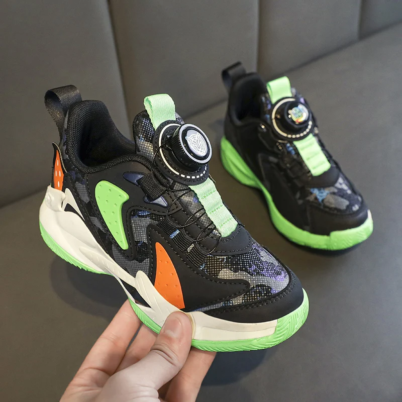 Fashion Trend Swivel Buckle Laces Kids Spring Winter Sneakers Boys Girls Autumn Walking Casual Sport Running Shoes
Fashion Trend Swivel Buckle Laces Kids Spring Winter Sneakers Boys Girls Autumn Walking Casual Sport Running Shoes
