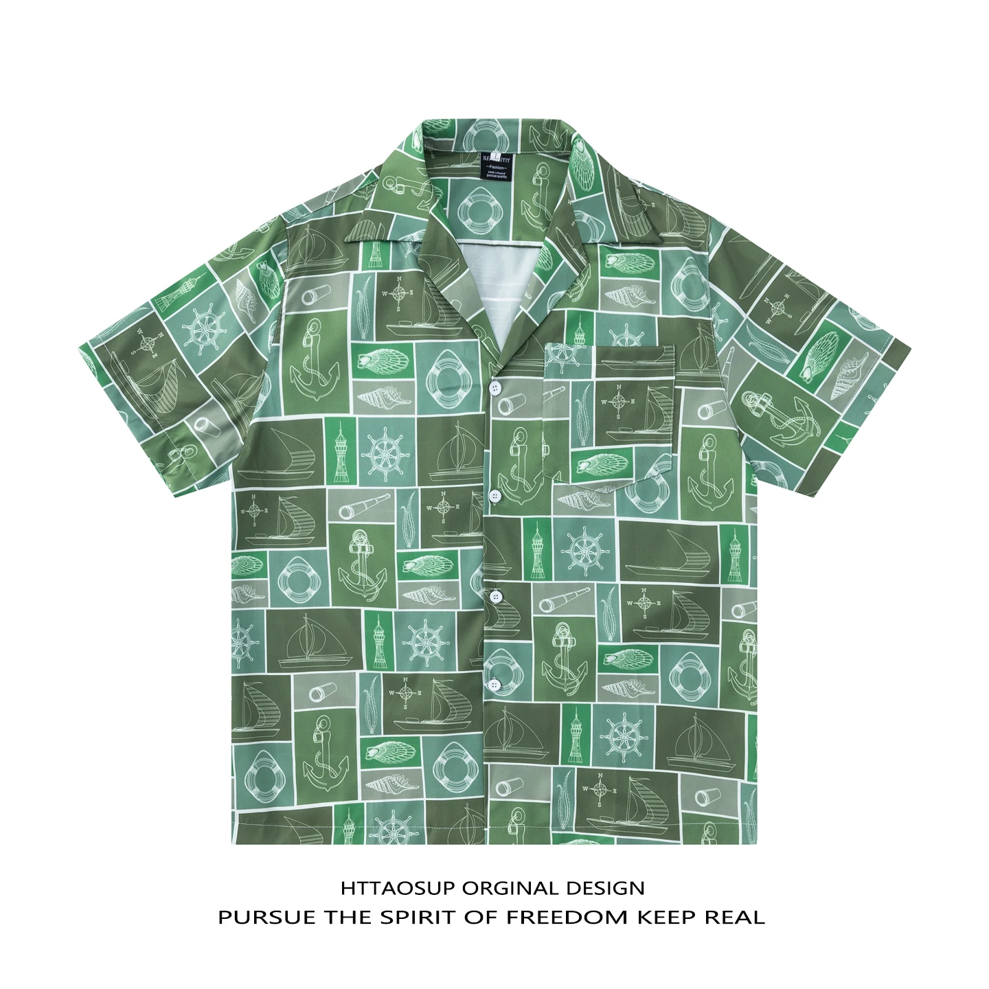 HTTAOUSP Retro Japanese Style Short Sleeve Loose Casual Beach Shirt Men's Women's Summer Versatile Comfortable Polyester Fiber
HTTAOUSP Retro Japanese Style Short Sleeve Loose Casual Beach Shirt Men's Women's Summer Versatile Comfortable Polyester Fiber