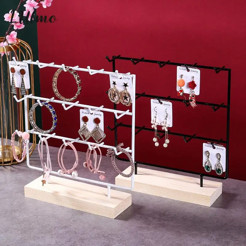 Black Metal Earrings Jewelry Display Stand Hook Up Jewelry Organizer Rack Earrings Hanging Storage Jewelry Organizer Rack
Black Metal Earrings Jewelry Display Stand Hook Up Jewelry Organizer Rack Earrings Hanging Storage Jewelry Organizer Rack