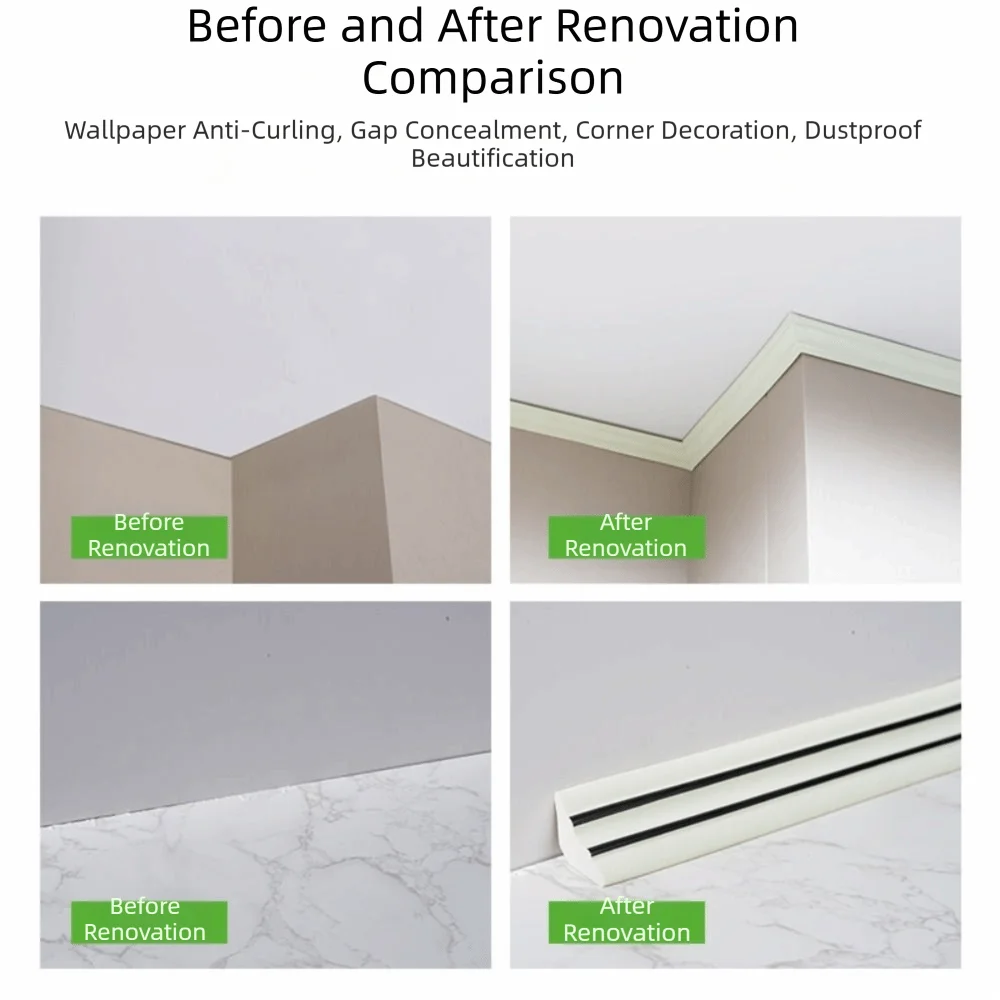 3m/bag EVA Material Self-Adhesive Wall Trim Imitation Wood Texture Paintable Surface Decorative Strip Classic French Style
3m/bag EVA Material Self-Adhesive Wall Trim Imitation Wood Texture Paintable Surface Decorative Strip Classic French Style