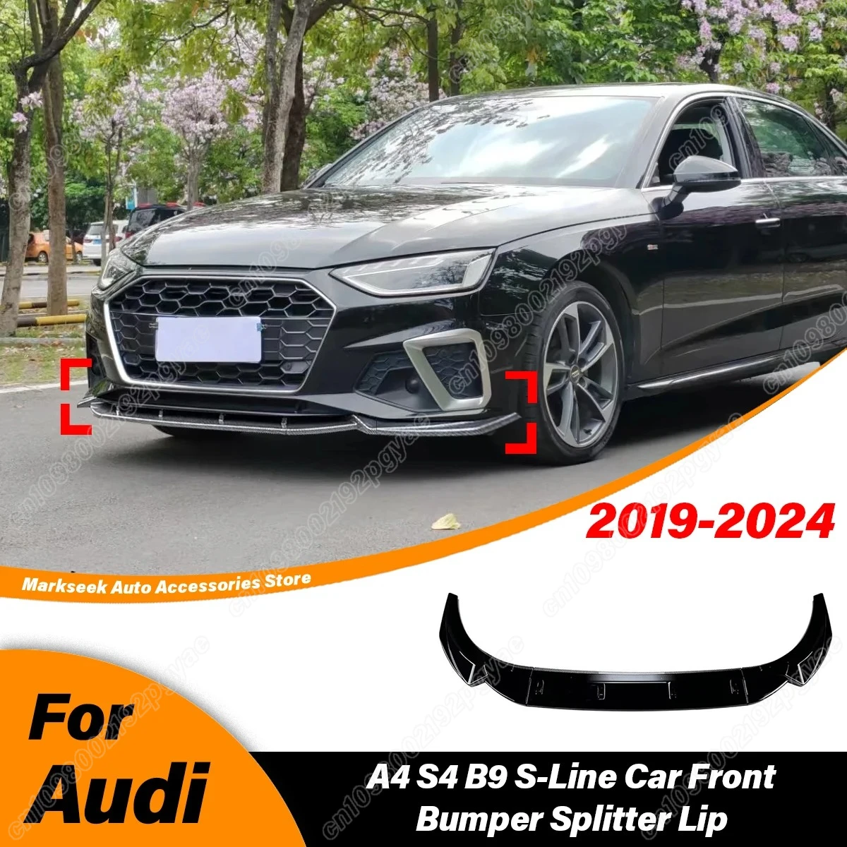 Для Audi A4 S4 B9 S-Line Facelift 2019 2020 2021 2022 2023 2024 автомобильный передний бампер сплиттер для губ модификация кузова
Для Audi A4 S4 B9 S-Line Facelift 2019 2020 2021 2022 2023 2024 автомобильный передний бампер сплиттер для губ модификация кузова