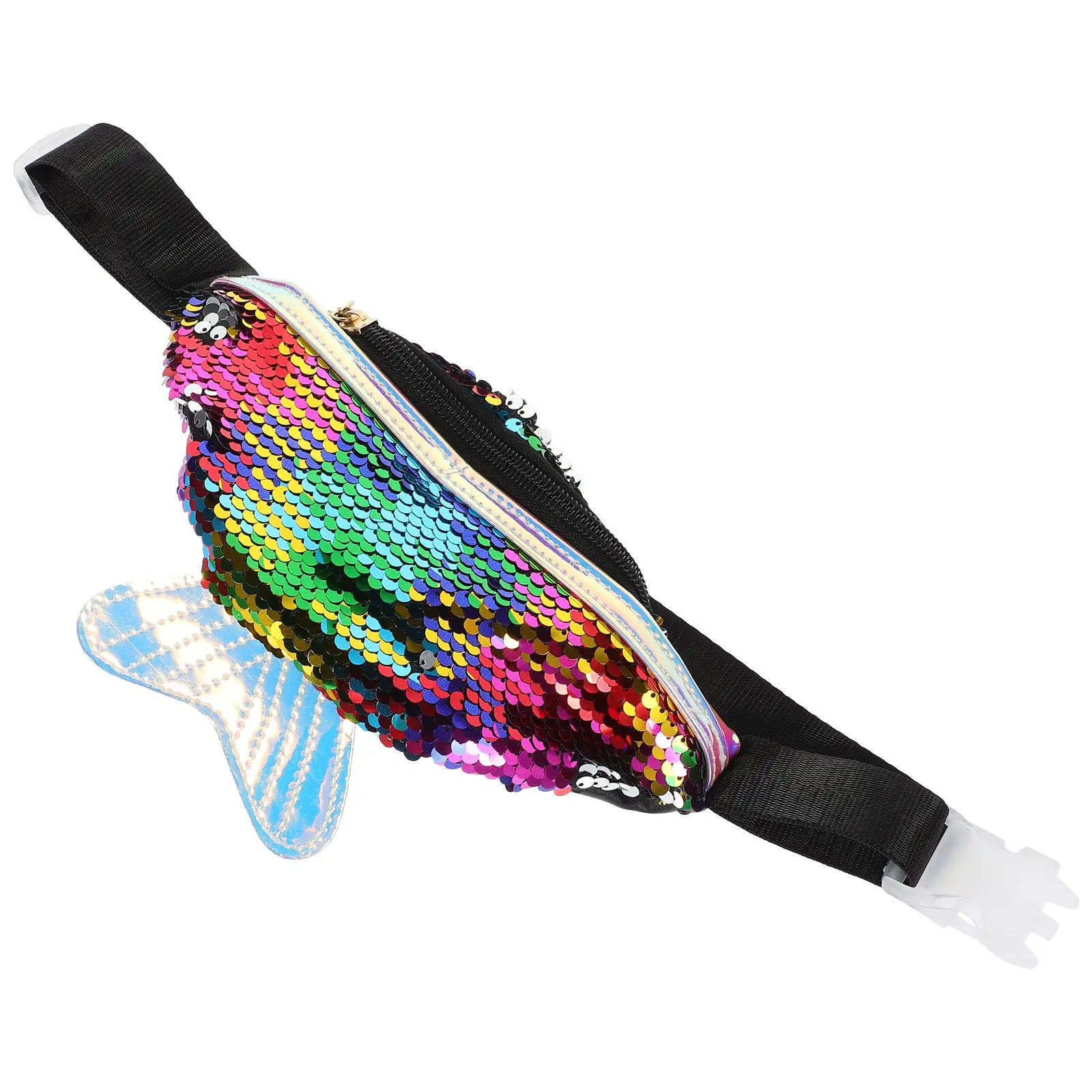 Women Fish Tail Sequins Waist Bag Lightweight PU Small Pink Fanny Pack Crossbody Chest Bag for Travel Hiking Shopping
Women Fish Tail Sequins Waist Bag Lightweight PU Small Pink Fanny Pack Crossbody Chest Bag for Travel Hiking Shopping
