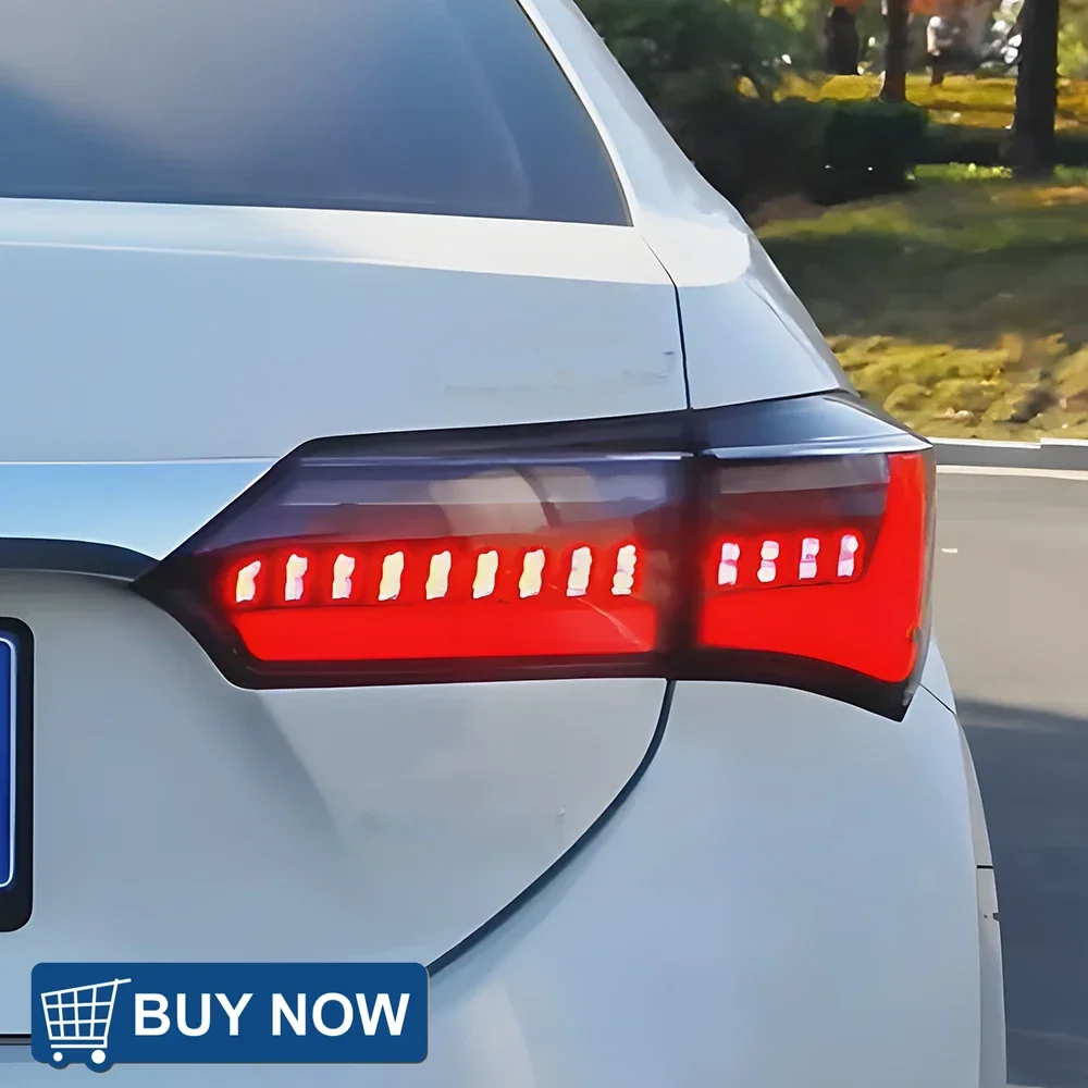 Авто задние фонари для Toyota Corolla 2014-2017, светодиодные автомобильные задние фонари в сборе, обновленный динамический мигающий сигнальный светильник, аксессуары для инструментов
Авто задние фонари для Toyota Corolla 2014-2017, светодиодные автомобильные задние фонари в сборе, обновленный динамический мигающий сигнальный светильник, аксессуары для инструментов