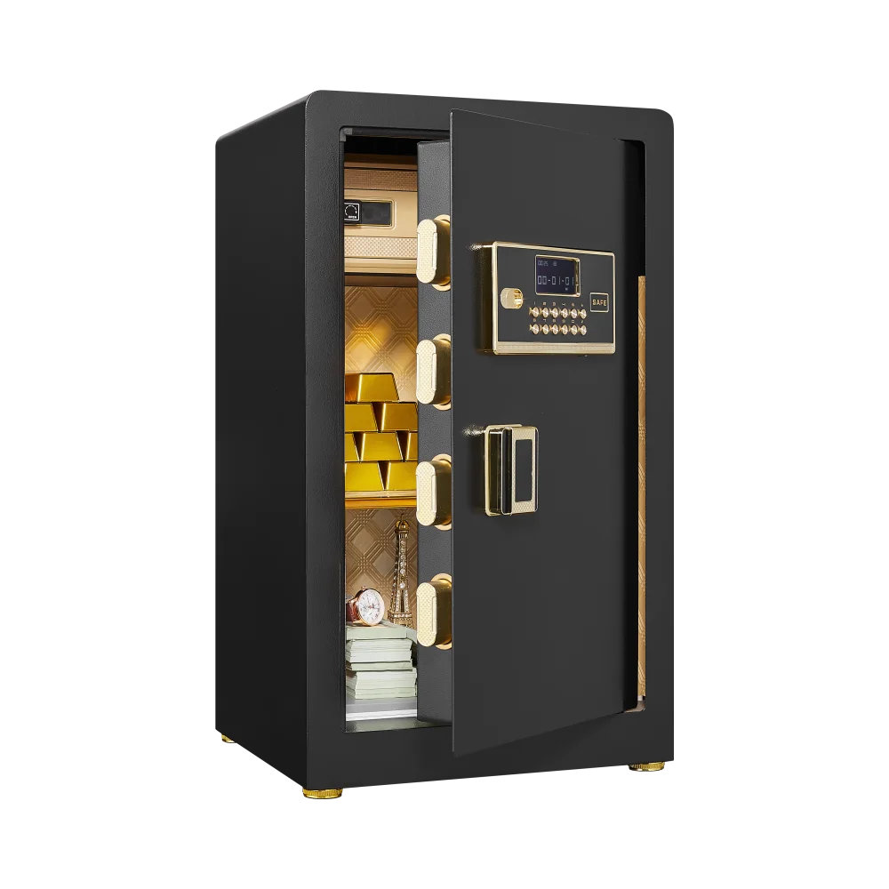 Электронный стальной сейф для дома: защита от кражи, цифровой замок, умное оповещение, съемная полка, бесшумный режим для денег, ювелирных изделий и документов
Электронный стальной сейф для дома: защита от кражи, цифровой замок, умное оповещение, съемная полка, бесшумный режим для денег, ювелирных изделий и документов