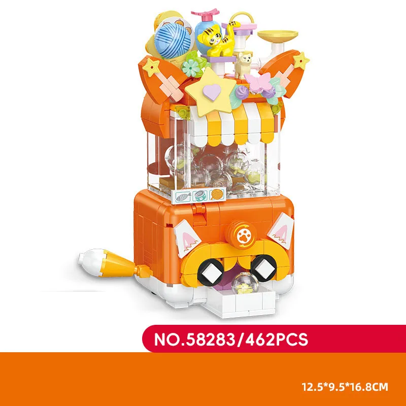 Офисная настольная игра, модель блока НЛО CATCHER, мультяшный кот, гашапон, машины, идея, строительные кирпичи, строительные игрушки для подарков
Офисная настольная игра, модель блока НЛО CATCHER, мультяшный кот, гашапон, машины, идея, строительные кирпичи, строительные игрушки для подарков