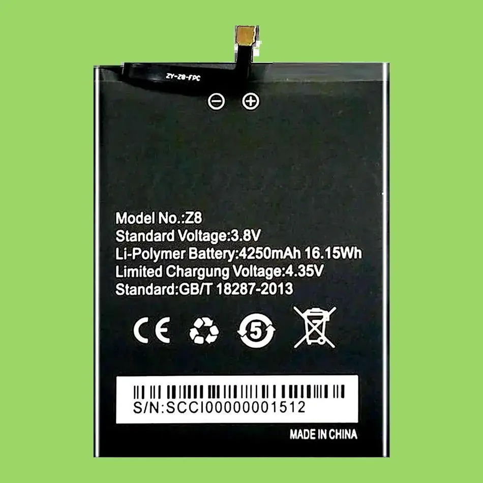 For Homtom Zoji Z8 5.0Inch MTK6750 Environmentally Friendly 4250Mah Mobile Phone Battery
For Homtom Zoji Z8 5.0Inch MTK6750 Environmentally Friendly 4250Mah Mobile Phone Battery