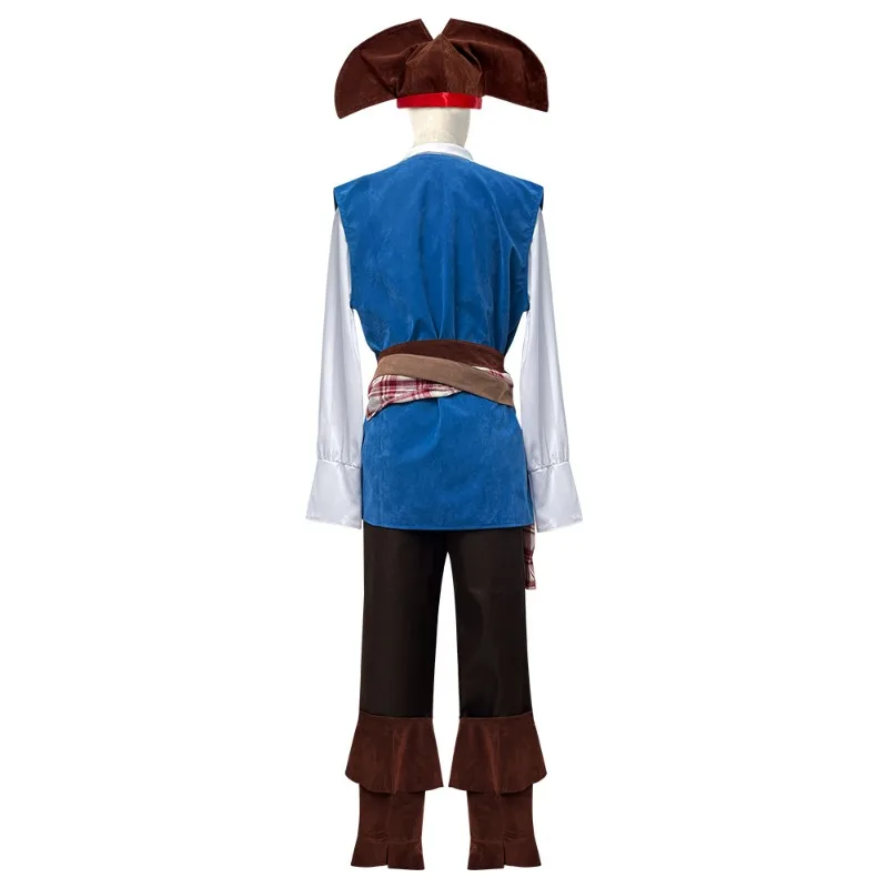 Halloween Cosplay Costume Pirate Captain Medieval Viking Pirate Uniforms Shirts Pants with Belts Suits for Adult Women Men
Halloween Cosplay Costume Pirate Captain Medieval Viking Pirate Uniforms Shirts Pants with Belts Suits for Adult Women Men
