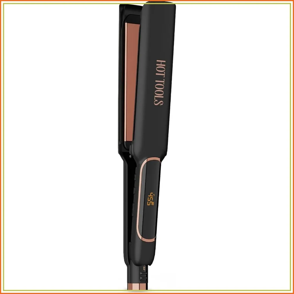 1-1/2 Inch Extra Long Flat Iron, Rose Gold, High Heat Up to 455°F, Dual Voltage
1-1/2 Inch Extra Long Flat Iron, Rose Gold, High Heat Up to 455°F, Dual Voltage
