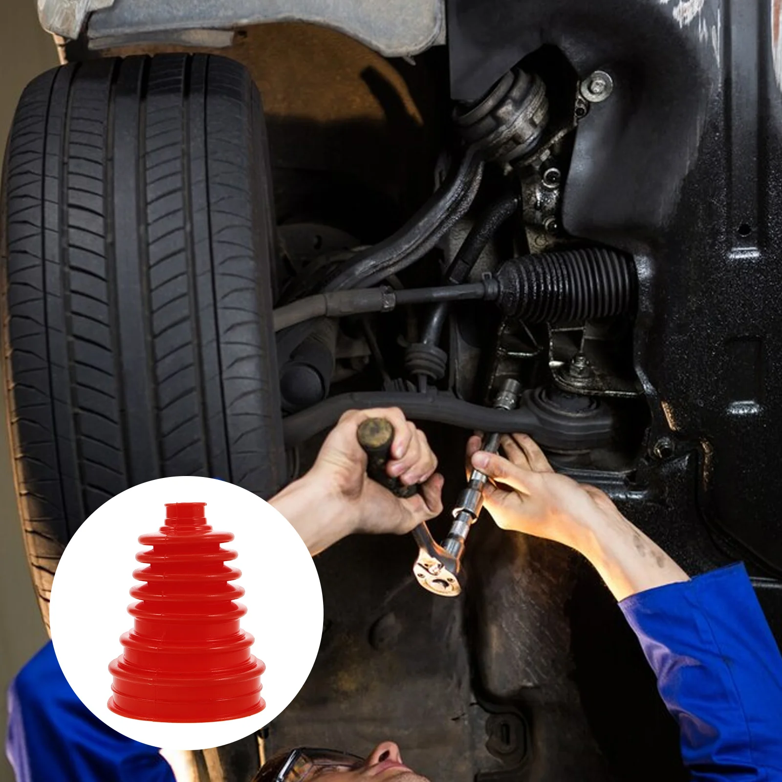 1 Set Universal Rubber Ball Joint Cover Car Accessories Durable Dust Waterproof Protector For Steering Mechanism Compatible With
1 Set Universal Rubber Ball Joint Cover Car Accessories Durable Dust Waterproof Protector For Steering Mechanism Compatible With