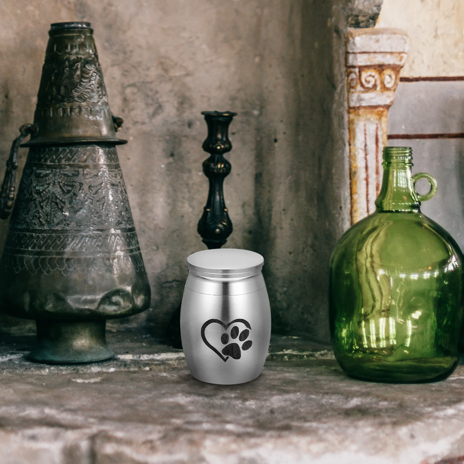 Pet Urn for Dogs Ashes Stainless Steel Black Cremation Jar Memorial Gift Home Dog URNAshes Container Pet Supplies Cremation Box
Pet Urn for Dogs Ashes Stainless Steel Black Cremation Jar Memorial Gift Home Dog URNAshes Container Pet Supplies Cremation Box