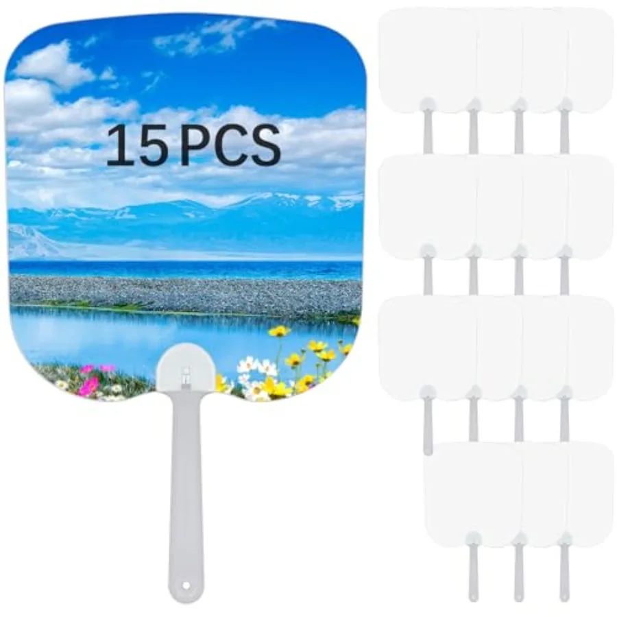 Church Fans Handheld Set, Sublimation Fans Blank Double-Sided Sublimation Paddle Fan Blanks, DIY Hand Fan for Church Parties an
Church Fans Handheld Set, Sublimation Fans Blank Double-Sided Sublimation Paddle Fan Blanks, DIY Hand Fan for Church Parties an