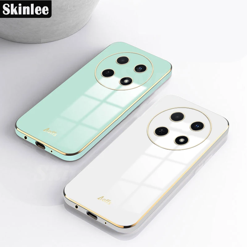 Skinlee Case For Huawei Nova 12i Solid Color Square Electroplate Frame Silicone Shell For Huawei nova 12 SE 12s Phone Cover
Skinlee Case For Huawei Nova 12i Solid Color Square Electroplate Frame Silicone Shell For Huawei nova 12 SE 12s Phone Cover