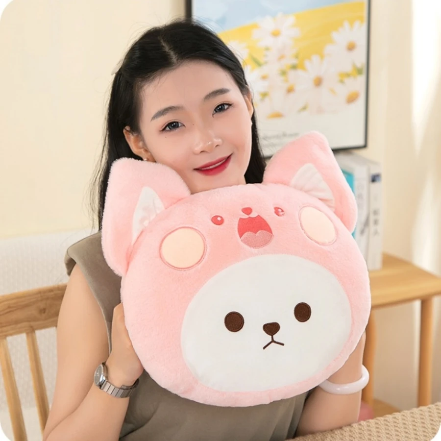 Зимняя подушка Sanrio с подогревом для рук, Медвежья кукла, накидка для рук, плюшевая игрушка, зимняя Милая мультяшная девушка, кукла, диван
Зимняя подушка Sanrio с подогревом для рук, Медвежья кукла, накидка для рук, плюшевая игрушка, зимняя Милая мультяшная девушка, кукла, диван
