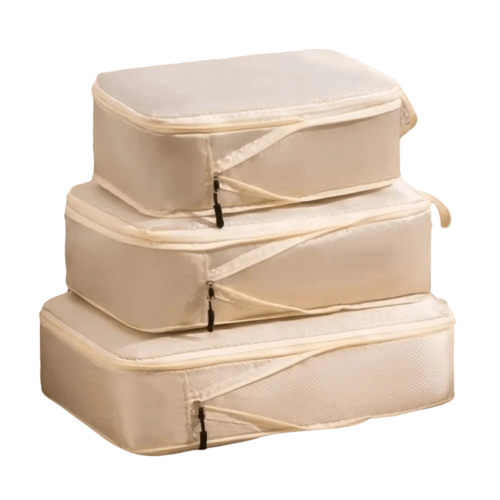 3 pcs/set Polyester Travel Compression Packing Cubes Large Capacity Compressible Portable Luggage Organizer Waterproof Portable
3 pcs/set Polyester Travel Compression Packing Cubes Large Capacity Compressible Portable Luggage Organizer Waterproof Portable