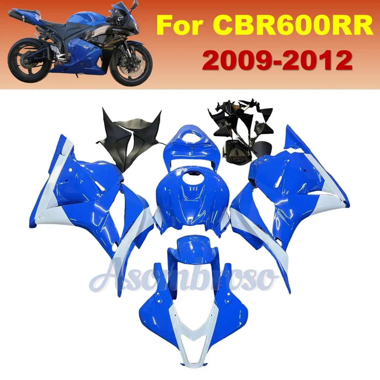 Комплект обтекателя литого под давлением ABS для HONDA CBR600RR 2009–2012 CBR 600 RR CBR600 RR | Сменные панели для спортивных велосипедов
Комплект обтекателя литого под давлением ABS для HONDA CBR600RR 2009–2012 CBR 600 RR CBR600 RR | Сменные панели для спортивных велосипедов
