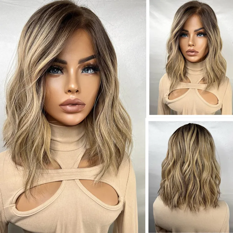 Короткий парик Боб Медовый блондин Balayage Парик 13x4 Блондинка Парик фронта шнурка Темный средний блондин Коричневый мелирование Волнистый парик Женский повседневное использование
Короткий парик Боб Медовый блондин Balayage Парик 13x4 Блондинка Парик фронта шнурка Темный средний блондин Коричневый мелирование Волнистый парик Женский повседневное использование
